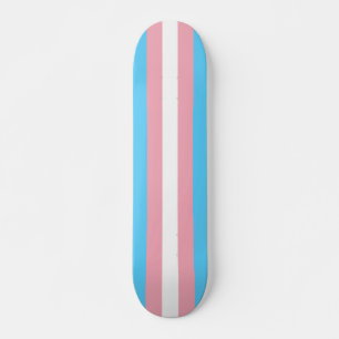 Vlag voor transgenderprijzen persoonlijk skateboard