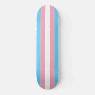 Vlag voor transgenderprijzen persoonlijk skateboard