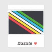 Vlag voor trots op een beperking sticker (Vel)
