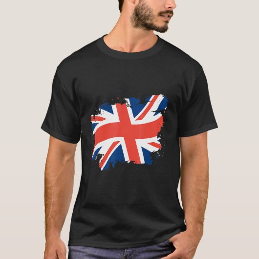 vlag voor unijack t-shirt (Voorkant)