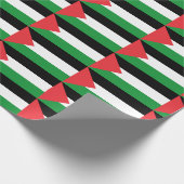VLAG VRIJ PALESTINA CADEAUPAPIER (Hoek)
