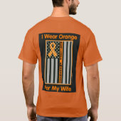 Vlag/vrouw...RSD/CRPS T-shirt (Achterkant)