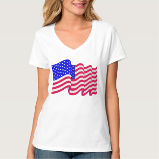 vlag vrouw shirt