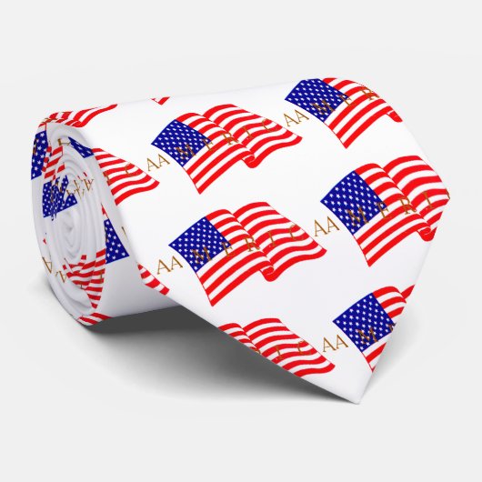 Vlag VS - Amerika Stropdas (Opgerold)