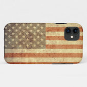 Vlag VS - Grunge Case-Mate iPhone Case (Achterkant (horizontaal))
