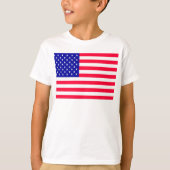 Vlag VS op 4 juli T-shirt (Voorkant)