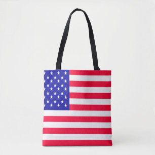 Vlag VS op 4 juli Tote Bag