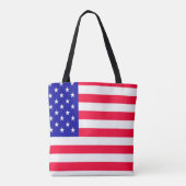 Vlag VS op 4 juli Tote Bag (Achterkant)