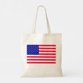 Vlag VS op 4 juli Tote Bag (Achterkant)
