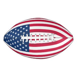 Vlag VS - Verenigde Staten - Patriottisch American Football