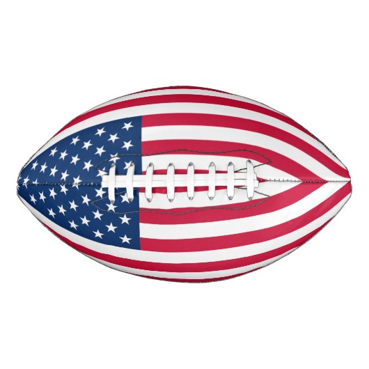 Vlag VS - Verenigde Staten - Patriottisch American Football (Voorkant)