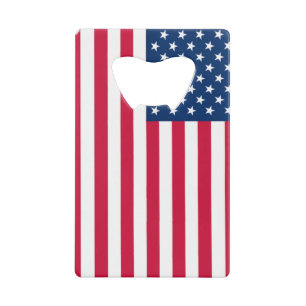 Vlag VS - Verenigde Staten - Patriottisch Creditkaart Flessenopener