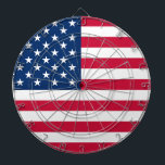 Vlag VS - Verenigde Staten - Patriottisch Dartbord<br><div class="desc">Verenigde Staten - Verenigde Staten - Vlag - Patriottisch - Onafhankelijkheidsdag - 4 juli - - Kies / voeg uw unieke tekst / kleur / Afbeelding toe - maak uw speciale cadeautje - vergroot en beweeg of verwijder elementen / afbeelding met aanpassingsgereedschap. U kunt design ook overbrengen naar meer dan...</div>