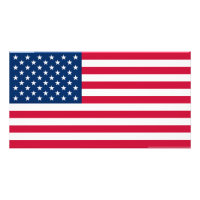 Vlag VS - Verenigde Staten - Patriottisch