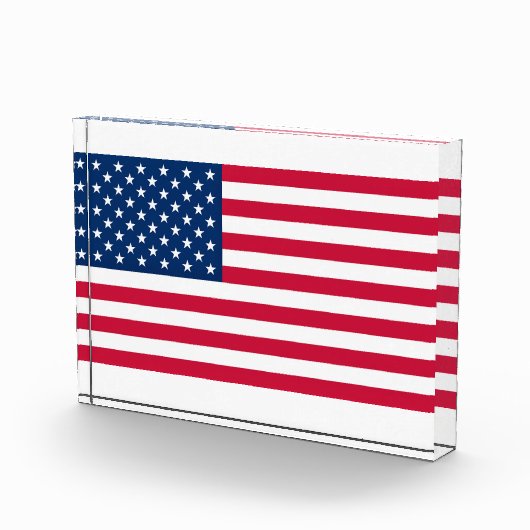 Vlag VS - Verenigde Staten - Patriottisch Fotoblokken (Rechts)