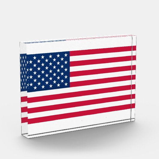 Vlag VS - Verenigde Staten - Patriottisch Fotoblokken (Links)