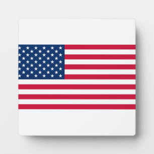 Vlag VS - Verenigde Staten - Patriottisch Fotoplaat