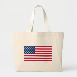 Vlag VS - Verenigde Staten - Patriottisch Grote Tote Bag