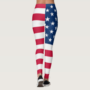Vlag VS - Verenigde Staten - Patriottisch Leggings