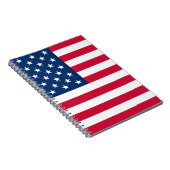 Vlag VS - Verenigde Staten - Patriottisch Notitieboek (Rechterzijde)
