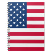 Vlag VS - Verenigde Staten - Patriottisch Notitieboek (Voorkant)