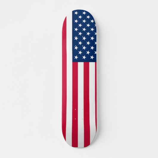 Vlag VS - Verenigde Staten - Patriottisch Persoonlijk Skateboard (Voorkant)