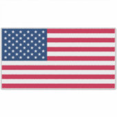 Vlag VS - Verenigde Staten - Patriottisch Sticker (Voorkant)