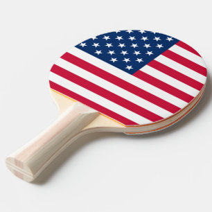Vlag VS - Verenigde Staten - Patriottisch Tafeltennisbatje
