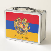 Vlag/ Wapen van Armenië (Achterkant)