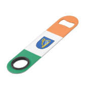Vlag/ Wapen van Éire Speed Flessenopener (Voorkant Gekanteld)