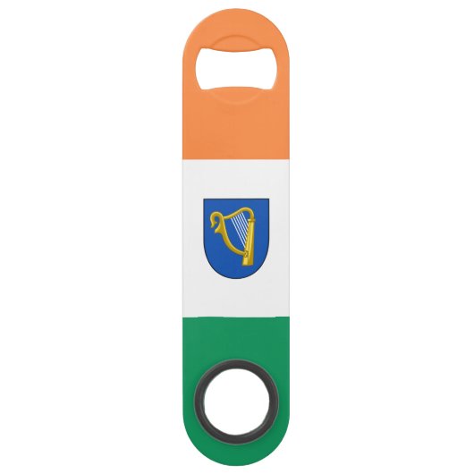 Vlag/ Wapen van Éire Speed Flessenopener (Voorkant)