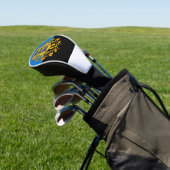 Vlag/wapen van Estland Golfheadcover (Insitu)