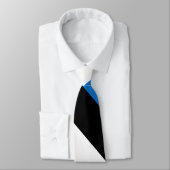 Vlag/wapen van Estland Stropdas (Gebonden)