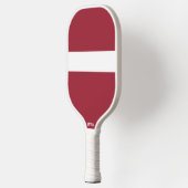 Vlag/wapen van Letland Pickleball Paddle (Links)