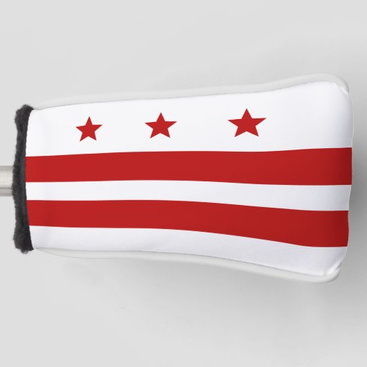 vlag Washington D.C. Golfheadcover (Voorkant)