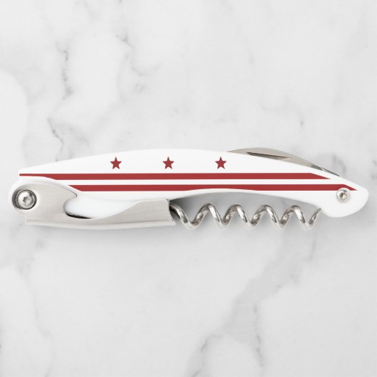 vlag Washington D.C. Kurkentrekker (Voorkant)