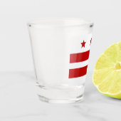 vlag Washington D.C. Shot Glas (Links)