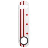 vlag Washington D.C. Speed Flessenopener (Achterkant)
