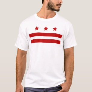 vlag Washington D.C. T-shirt