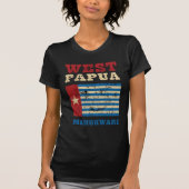 Vlag West-Papua T-shirt (Voorkant)