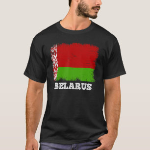 vlag Wit-Rusland - Wit-Russische vlag T-shirt
