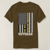 Vlag woestijnStorm T-shirt (Design voorkant)