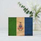 Vlag Yukon Territories Briefkaart (Staand voorkant)