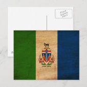 Vlag Yukon Territories Briefkaart (Voorkant / Achterkant)