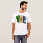 Vlag Yukon Territories T-shirt (Voorkant volledig)