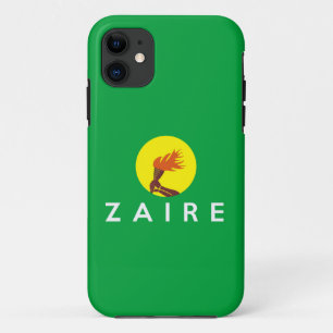 vlag zaire congo land vlag naam tekst Case-Mate iPhone case