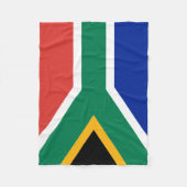 Vlag Zuid-Afrika Blanket Fleece Deken (Voorkant)