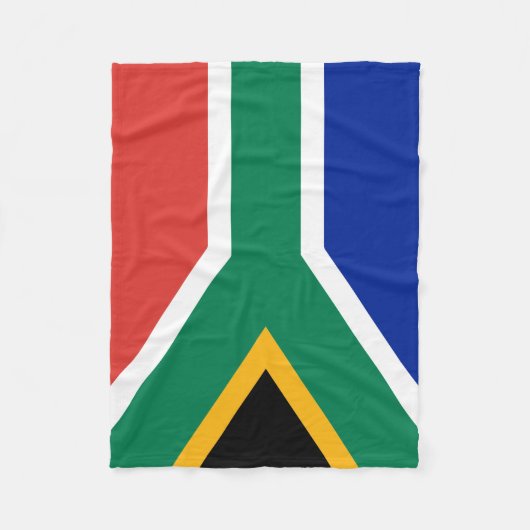 Vlag Zuid-Afrika Blanket Fleece Deken (Voorkant)
