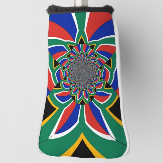 Vlag Zuid-Afrika Golfheadcover (Draai 90)