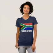  vlag Zuid-Afrika T-shirt (Voorkant volledig)